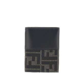 Fendi FF jacquard bi-fold card holder Man One Size