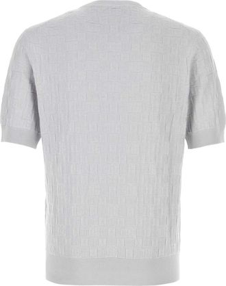 Dolce & Gabbana Grigiochiaro1 Exterior: Silk Maglieria Sweater