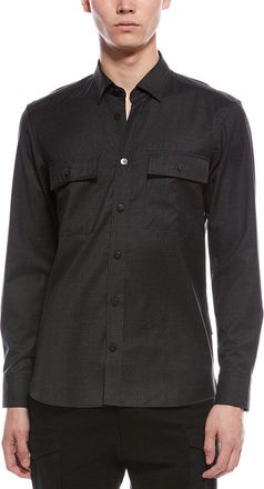 Bogner Clive Relaxed Fit Wool Shirt