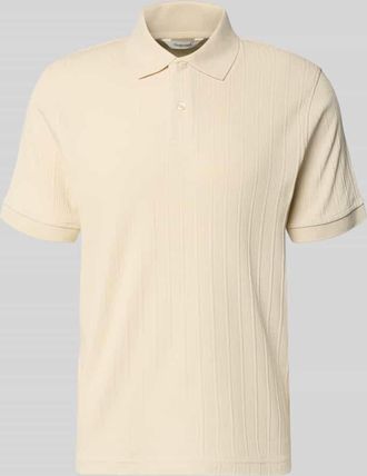 Selected Regular Fit Poloshirt reiner Baumwolle Modell COLE in Sand, Gr&ouml;&szlig;e XXL