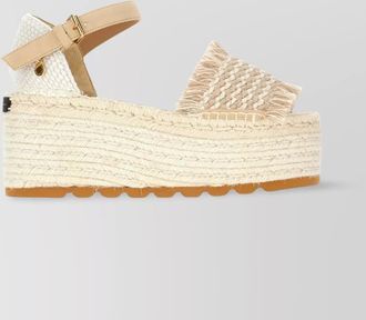 Stella McCartney canvas wedge sandals