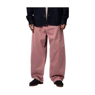 Carhartt Work in Progress Heren, Jeans, Roze, Maat: M Katoen