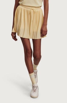 Varley Davina Pleated High Waist Skort in Anise Flower at Nordstrom, Size X-Small