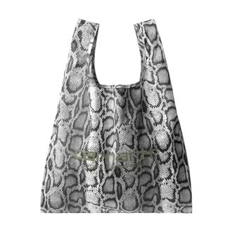 Carhartt Work in Progress Tassen, Dames, Grijs, ONE Size, Snake Camo Shopping Bag