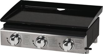 Habitat et Jardin Plancha presto 3 - 3 Quemadores - 9.7kw - Gris