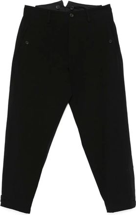Yohji Yamamoto ^ toelopende pijpen - Zwart