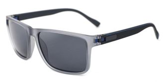 North Beach Clipper Polarized 70769 Mens Sunglasses Grey Size 59