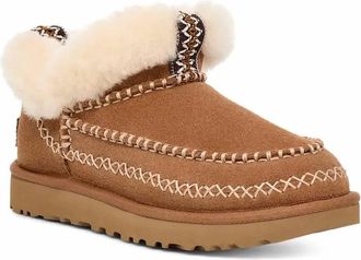 UGG Womens Classic Ultra Mini Alpine Boots In Chestnut