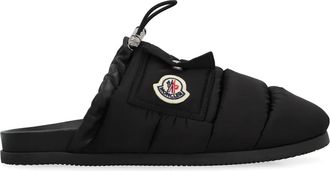 Moncler Schoenen, Dames, Zwart, 36 EU, Leer, Mon Pocket Mules