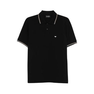 Emporio Armani Heren, Tops, Zwart, Maat: 3XL