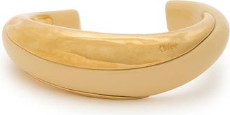 Chlo&eacute; Glaze Resin and Brass Bracelet - Gold - One Size