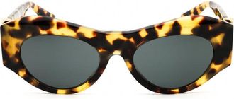 Versace Tortoiseshell Acetate Sunglasses - Brown