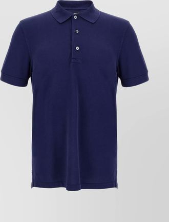 Tom Ford piqu&eacute; short-sleeve polo shirt