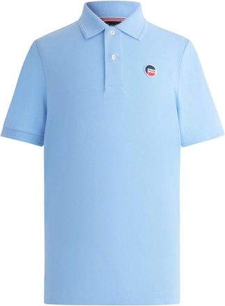 Fusalp Tops, Heren, Blauw, 2Xl, Katoen, Elbin Polo Shirt met Korte Mouwen