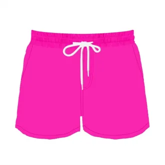 Havana & Co. Mens Swim Trunk In Pink