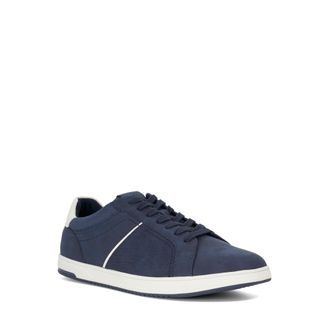 Dune London Mens Tazzy - Lace-Up Trainers - Navy - Size UK 11