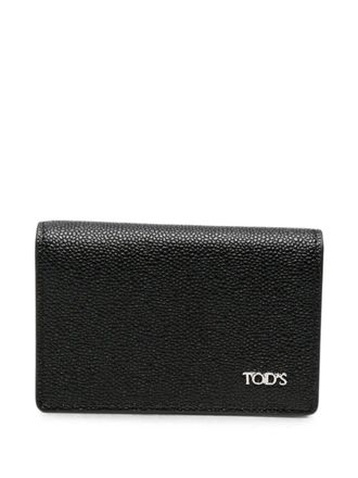 Tod's Accessories Card Holder Caviar Baby