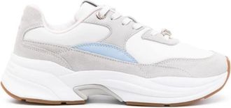 Tommy Hilfiger Chunky Feminine Low Top Sneakers - Dames - Sneakers - Wit - 42 EU - Leer - Schoenen