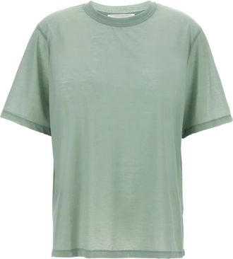 Victoria Beckham T-shirt con logo - Verde