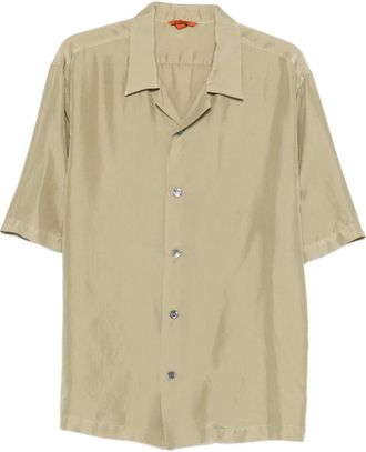 Barena Heren, Overhemden, Groen, Maat: XL