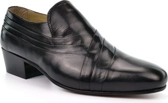 Generic Mens Cuban Heel Shoes Mens Leather Cuban Heel Shoes Mens Cuban Heels Mens Leather Slip On Shoes Mens Heel Shoes Mens Leather Shoes Mens Heels Mens For