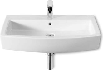 Roca Roca - Lavabo De Porcelana Mural O De Sobre Encimera Hall Medidas: 750x495x135 Mm