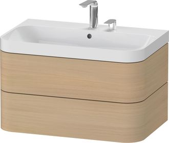 Duravit Set C-bonded Duravit Happy D.2 Plus Suspendido, 775x490mm, 2
