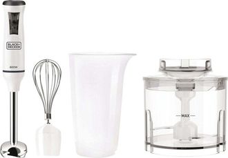 Black+Decker Batidora De Mano 600w Blanca - Bxhba600e - Black+decker