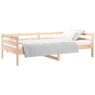 Berkfield Home Beautiful Day Bed 80x200 cm Solid Wood Pine in Light Tan