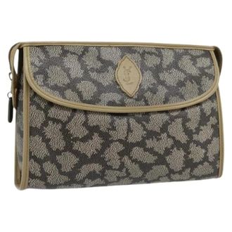 Saint Laurent Pre-owned Cross Body Bags, female, Multicolor, Size: ONE SIZE Pre-owned Clutch Bag