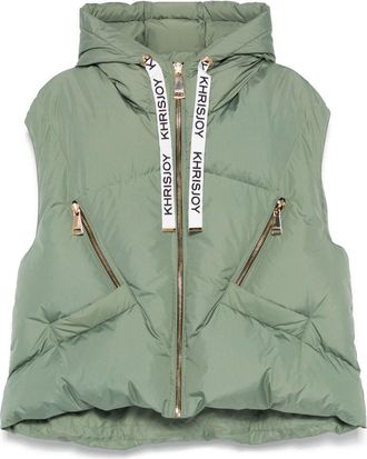 Khrisjoy Khris Iconic gilet - Groen