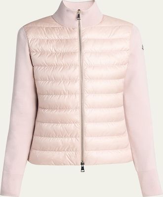 Moncler Padded Wool Cardigan