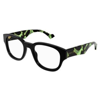 Gucci Gg 1429O Optisch Montuur - unisex - Brillen - Veelkleurig - 54 MM - Leer - Accessoires