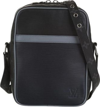 Louis Vuitton Pre-owned Epi Monogram Danube PM - Heren - Vintage Schoudertas - Blauw - ONE Size - Vintage