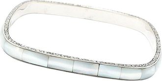 Samuel B. Silver Pearl Bangle