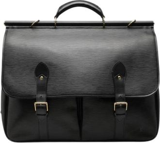 Louis Vuitton Pre-owned Sac Chasse - Dames - Vintage Handtas - Zwart - ONE Size - Leer - Vintage