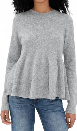 BA&SH Salama Sweater In Grischine