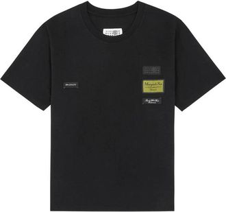 Maison Margiela T Shirt Nero-Uomo