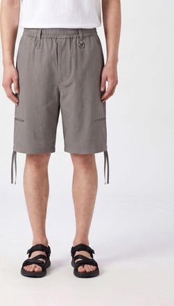 Wooyoungmi Shorts utility in tessuto tecnico al ginocchio con tasche con zip