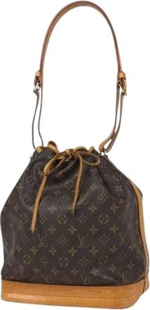 Louis Vuitton Pre-owned Bucket Bag - Dames - Pre-owned - Bruin - Maat: ONE Size Leer