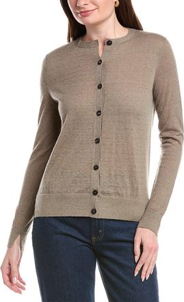 Lafayette 148 New York Stripe Cardigan