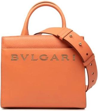 Bulgari Borsa a mano vintage Pre-owned - - Pre-owned - Donna - Arancione - ONE SIZE