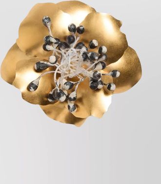 Valentino Garavani brass brooch