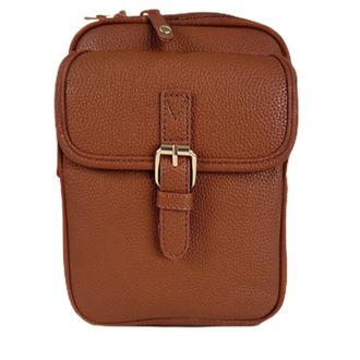 Generic Small Bag - Anti-Theft Leather Bag, Slots Built in Wallet, Adjustable Strap Leather Large Capacity Vintage Pouch for Business Wedding Birthday Outdoor