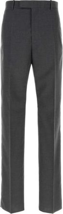 Jil Sander Tailored Broeken - Heren - Nette broeken - Grijs - S - Wol - Broeken