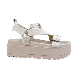 Guess Wedges, female, Beige, Size: 10 US Fetta Wedge Sandal