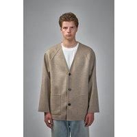 Bottega Veneta Light Double Wool And Cashmere Coat