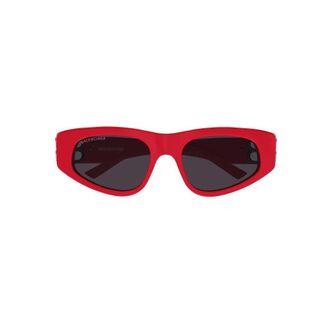 Balenciaga Sunglasses, female, Red, Size: 53 MM Bb0095S Sunglasses