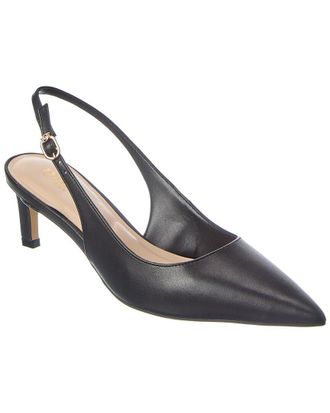 Dune London Celinna Leather Slingback Pump