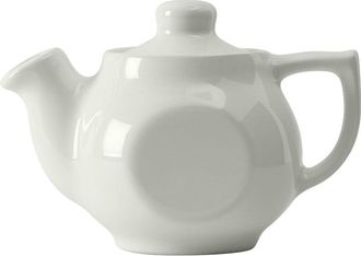 Tuxton Teapots, Creamers & Sugars Tea Pot w/Lid 10oz 6-1/8x4-1/8H, 12 Pieces